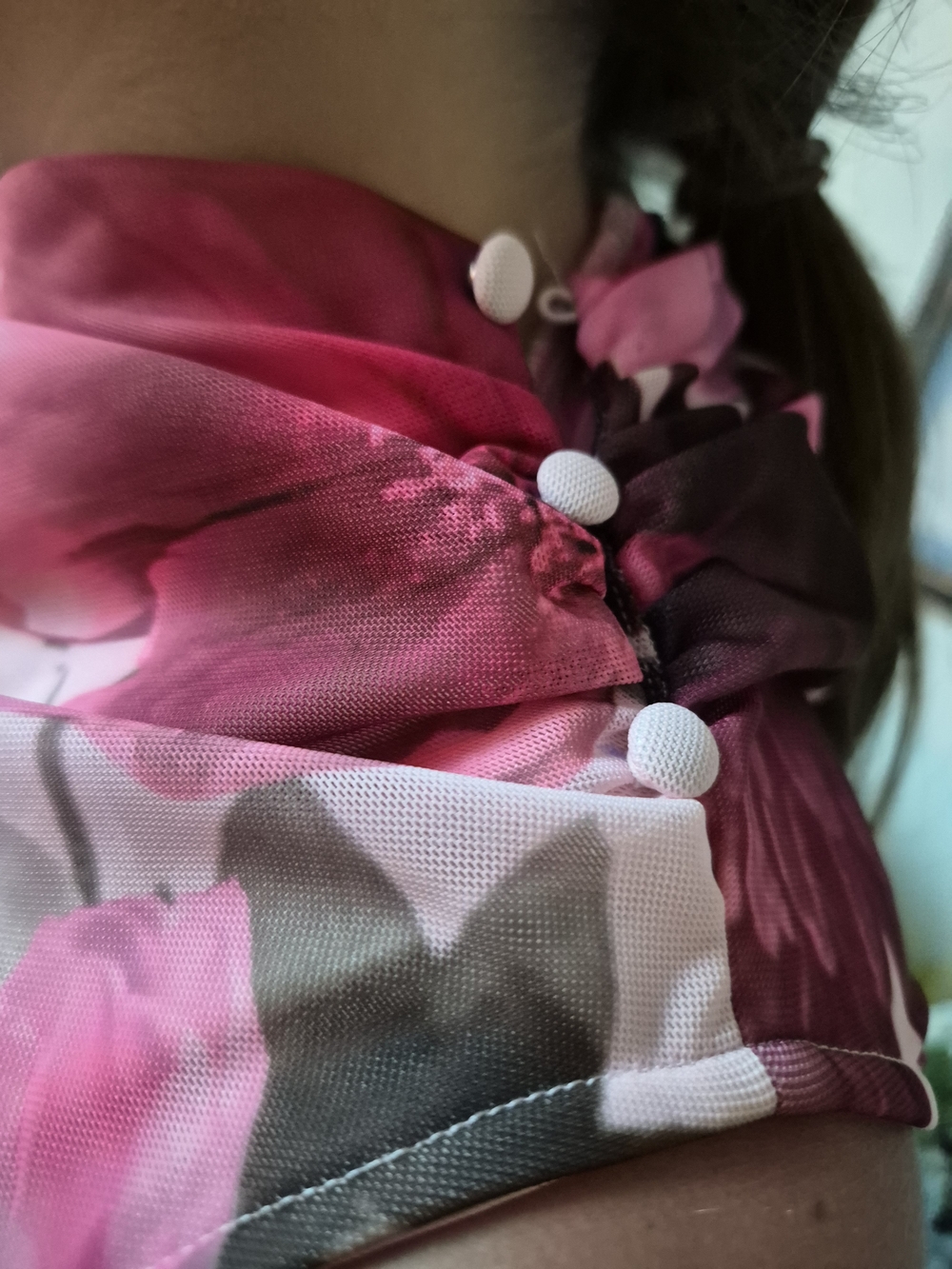 Ted Baker Pink Floral Sleeveless Blouse - Picture 5 of 9